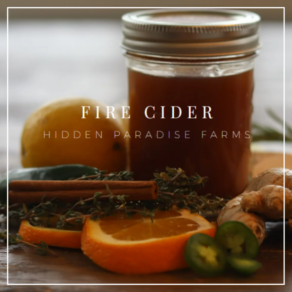 Organic Fire Cider