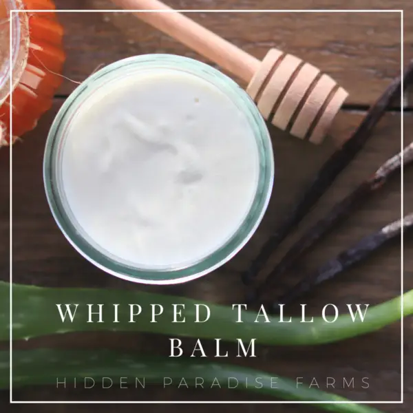 Whipped Tallow Balm