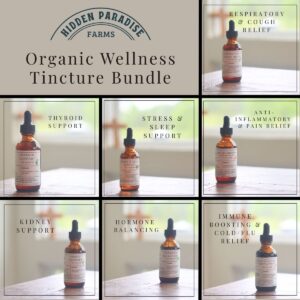Organic Wellness Tincture Bundle