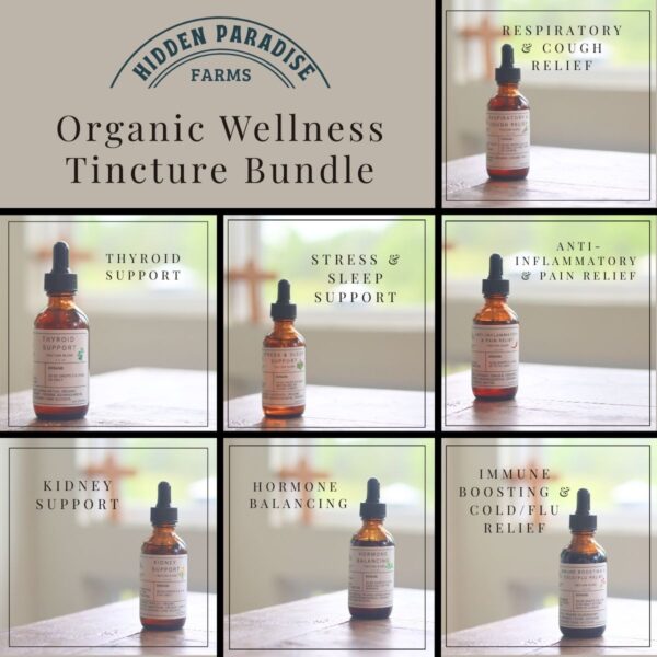 Organic Wellness Tincture Bundle